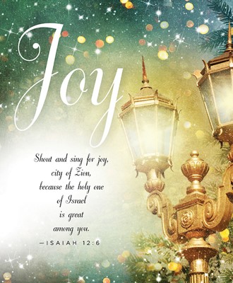 Joy Hymn Advent Bulletin, Large (Pkg of 50) (Bulletin)