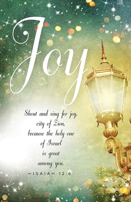 Joy Image Advent Bulletin (Pkg of 50) (Bulletin)