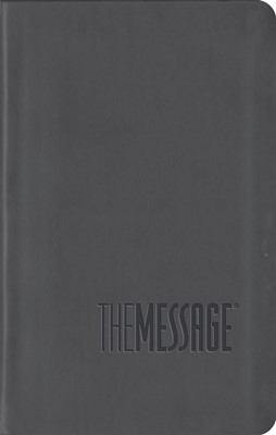 Message Compact Bible, Grey (ITPE)