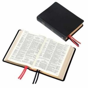 KJV Westminster Reference Bible, Black (Genuine Leather)