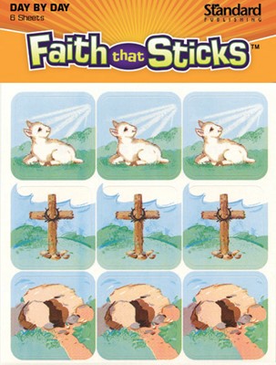 Cross, Lamb, And Tomb - Faith That Sticks Stickers (Stickers)