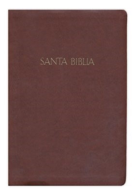 RVR 1960 Biblia Letra Gigante, chocolate símil piel (Imitation Leather)