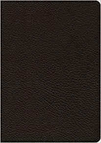ESV Heirloom Study Bible (Goatskin, Black) (Leather Binding)