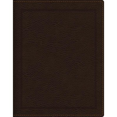 NKJV Journal The Word Bible, Brown, Red Letter Ed. (Bonded Leather)