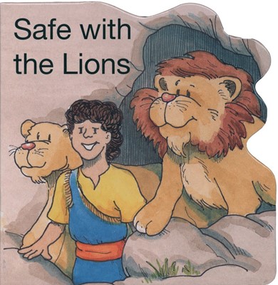 Safe with the Lions (Board Book)