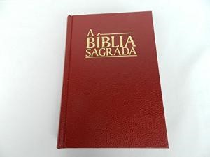 Portuguese Bible Medium Black - Biblia Sagrada (Hard Cover)