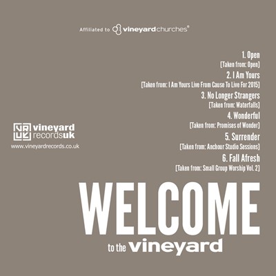 Welcome To The Vineyard CD (Pack of 25) (CD-Audio)