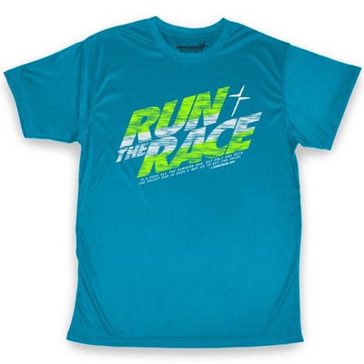 Run The Race Active T-Shirt, XLarge (General Merchandise)