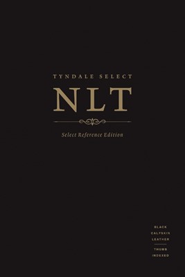 NLT Tyndale Select Reference Edition, Black, Indexed (Leather Binding)