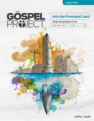 Gospel Project For Adults CSB Discipleship Guide Large Print (Paperback)