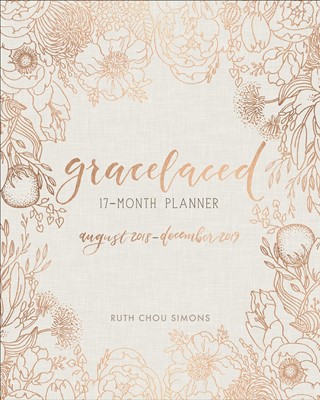 GraceLaced 17-month Planner (Hard Cover)