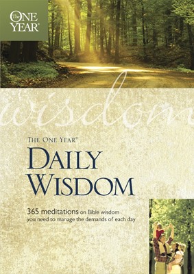 The One Year Daily Wisdom (Paperback)