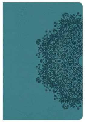 HCSB Compact Ultrathin Bible, Teal Leathertouch (Imitation Leather)