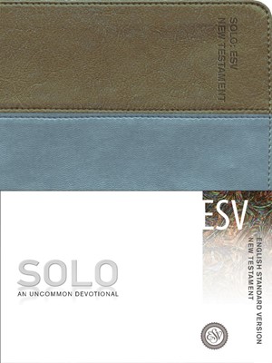 ESV Solo New Testament Devotional (Leather Binding)