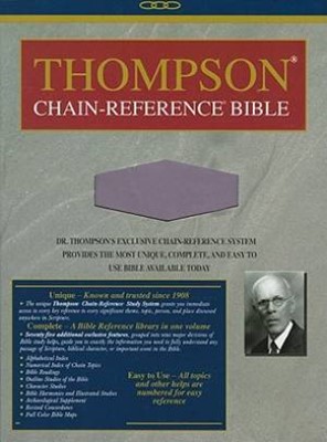 KJV Thompson Chain Reference Handy RL Im/Le/Pur (Imitation Leather)