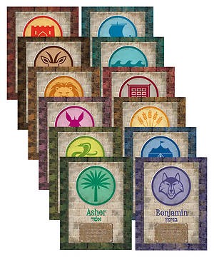VBS Babylon Tribe Names Poster Pack (Pack of 12) (Poster)