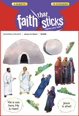 Jesus Is Alive! - Faith That Sticks Stickers (Stickers)