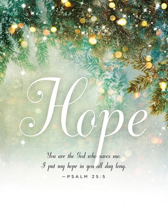 Hope Image Advent Bulletin, Large (Pkg of 50) (Bulletin)