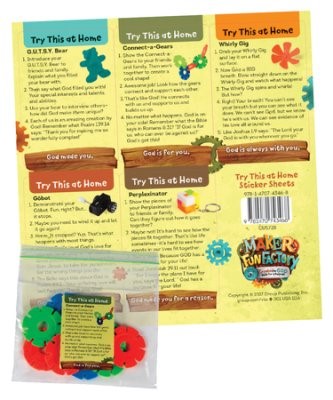 Maker Fun Factory Try-This-at-Home Sticker Sheets (General Merchandise)