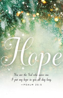 Hope Image Advent Bulletin (Pkg of 50) (Bulletin)
