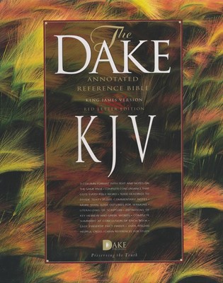 KJV Dake Annotated Reference Bible (Bonded Leather)