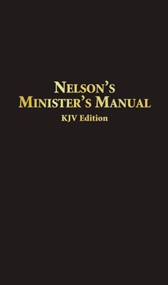 Nelson'S Minister'S Manual Kjv (Bonded Leather)