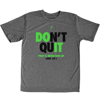 Don't Quit Kids Active T-Shirt, Medium (General Merchandise)