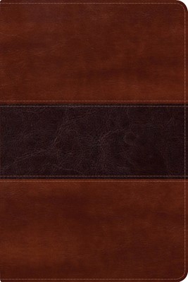 NVI Biblia del Pescador letra grande, caoba símil piel (Imitation Leather)