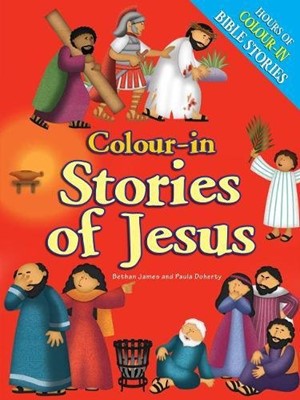 Colour-In Stories of Jesus (Paperback)