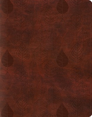 ESV Single Column Journaling Bible, Trutone, Chestnut (Imitation Leather)