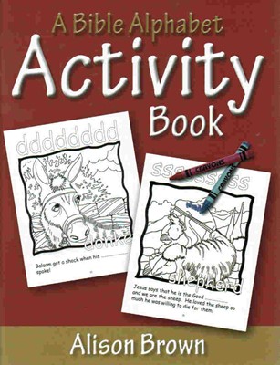 Bible Alphabet Activity Book, A (Paperback)
