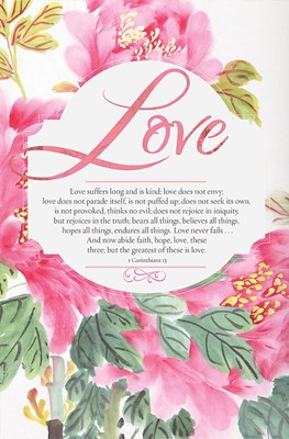 Love 1 Corinthians 12 Bulletin (Pack of 100) (Bulletin)