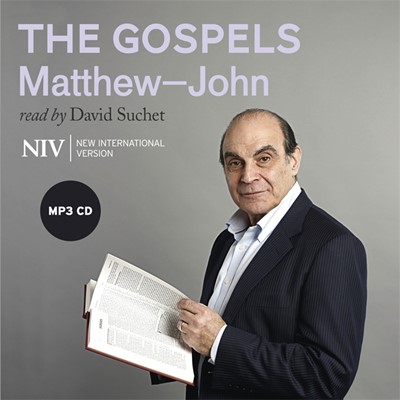 NIV Bible: The Gospels (Read By David Suchet) (CD-Audio)