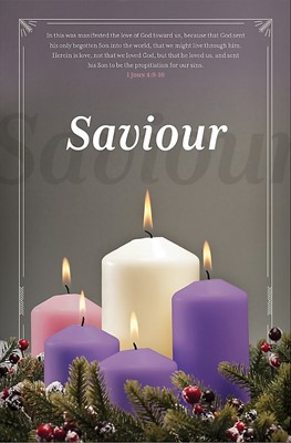 Advent Saviour Bulletin (Pack of 100) (Bulletin)