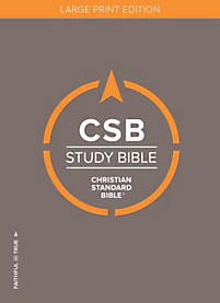 CSB Study Bible, Large Print Edition, Hardcover (Hard Cover)
