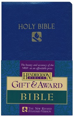 NRSV Gift & Award Bible Imitation Leather Blue (Hard Cover)
