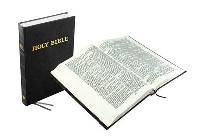 KJV Comfort Text Bible, Black (Hard Cover)