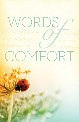 Words Of Comfort (Pack Of 25) (Tracts)
