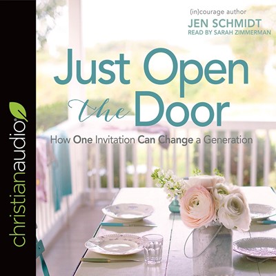 Just Open The Door Audio Book (CD-Audio)