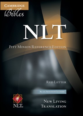 NLT Pitt Minion Reference Bible, Red Letter, Black Imitation (Imitation Leather)