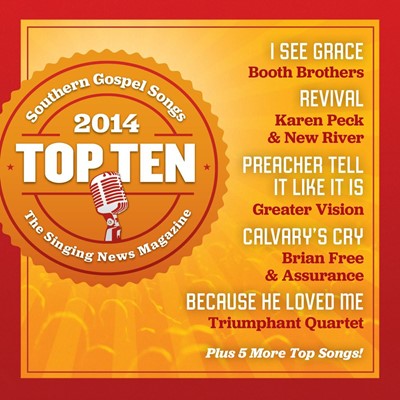 Singing News Top 10 Southern Gospel Songs 2014 CD (CD-Audio)