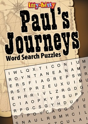 Itty Bitty: Paul's Journeys Word Search Puzzles (Paperback)