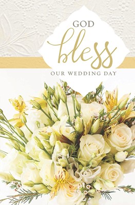 God Bless Our Wedding Day Bulletin (Pack of 100) (Bulletin)