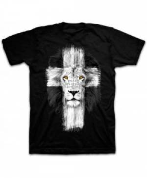 T-Shirt Lion Cross Adult Medium