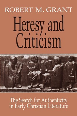 Heresy and Criticism (Paperback)