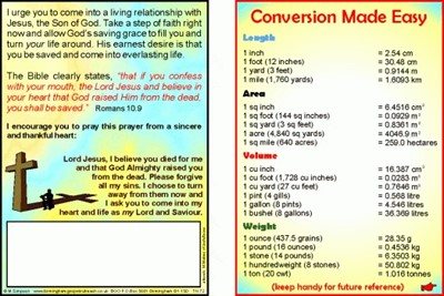 Tracts: Conversion Made Easy 50-Pack (Tracts)
