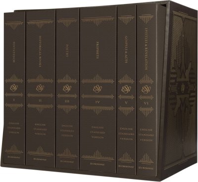 ESV Reader's Bible, Six-Volume Set (Press-grain Paperback) (Paperback)