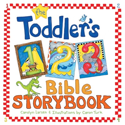 The Toddler's 1-2-3 Bible Storybook (Hard Cover)