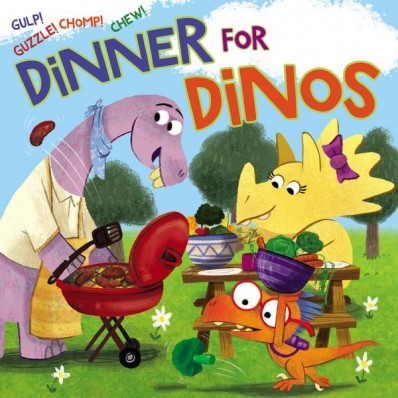 Dinner For Dinos (Board Book)