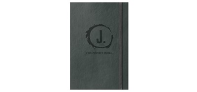 Jesus-Centered Journal, Charcoal (Imitation Leather)